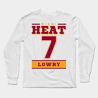 Miami Heat Lowry 7 Edition Champions Long Sleeve T-Shirt